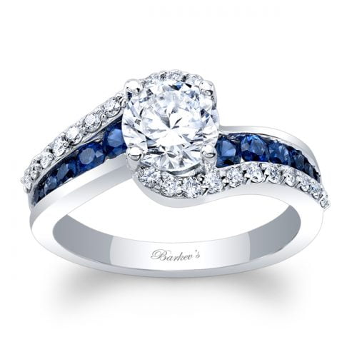 Sapphire Engagement Ring - Bridal Rings